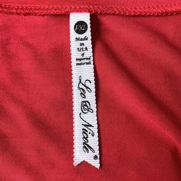 LEO & nicole pink twist bottom shirt - Picture 4 of 6